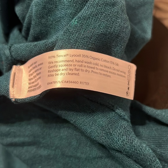 Eileen Fisher green light weight sweater L - Picture 5 of 5